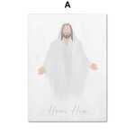 Peinture sur toile abstraite de personnages religieux, affiches et imprimés, histoires religieuses, saint ... Peinture sur toile abstraite de personnages religieux, affiches et imprimés, histoires religieuses, saint ...