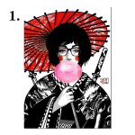 Peinture sur toile avec affiches et imprims de nouilles, tableau d'art mural pour la dcoration de la ...