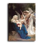 Peinture sur toile avec l'ange william, tableau de portrait, affiches et imprims d'art pop, tableau ...