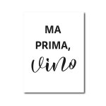 Peinture sur toile avec citation de cuisine italienne, cadeau de fte des mres, affiche minimaliste ...