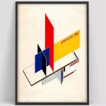Peinture sur toile d'escalier weimar 1923, affiches et imprims herald bayer, images d'art murales pour ...