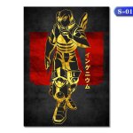Peinture sur toile itadori jujutsu kaisen, affiches et imprims, tableau d'art mural pour dcor de salon, ...