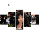 Peintures sur toile au mur, affiches et imprims d'art sza, images murales modernes pour salon sans cadre ...