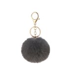 Peluche trousseau pompon sac de billes charme de sac a main de charme de sac a main de charme trousseau ...