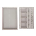 Perle design mat floqu� bracelet beading board pour bricolage bracelet collier perles fabrication de ...