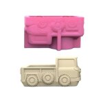 Petit camion pot de fleurs rangement moule porte - bibelot outil diy moule de décoration intérieure Petit camion pot de fleurs rangement moule porte - bibelot outil diy moule de décoration intérieure