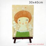 Petite planche a dessin portable, toile de coton pur, carton, art, matriaux de peinture, etudiants, ...