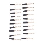 Pi�ces de rechange pour machine a coudre domestique, moteur, brosse en carbone, 20 pi�ces
