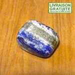 Pierre roul�e lapis - lazuli du pakistan 2, 40 cm 13, 48 gr lithoth�rapie (r�f 12)