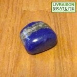 Pierre roul�e lapis - lazuli du pakistan 2, 40 cm 14, 90 gr lithoth�rapie (r�f 11)