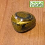 Pierre roul�e oeil de tigre d'afrique du sud 2, 5 cm 17, 71 gr (r�f 2)