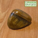 Pierre roul�e oeil de tigre d'afrique du sud 3, 2 cm 24, 08 gr (r�f 6)