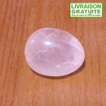 Pierre roul�e quartz rose de madagascar 2, 6 cm 14, 62 gr lithoth�rapie (r�f 9)
