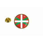 Pins pin badge pin's drapeau euskadi pays basque rond cocarde