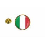Pins pin badge pin's drapeau italie italien rond cocarde