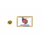Pins pin badge pin's drapeau pays carte bourgogne departement