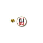 Pins pin badge pin's metal biker motard dj not jukebox sac