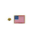 Pins pin badge pin's metal broche drapeau usa etats unis americain 48 etoiles