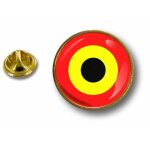 Pins pin badge pin's metal button drapeau cocarde air force militaire belgique