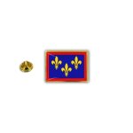 Pins pin badge pin's metal epoxy avec pince papillon drapeau france anjou