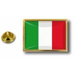 Pins pin badge pin's metal epoxy avec pince papillon drapeau italie italien Pins pin badge pin's metal epoxy avec pince papillon drapeau italie italien