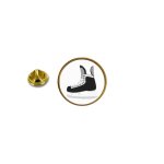 Pins pin badge pin's metal avec pince papillon patin hockey