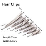 Pinces a cheveux en alligator 25 - 60mm, 20 / 50 pices, pour la fabrication de bijoux, epingle a cheveux ...