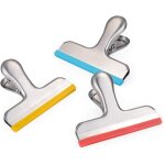 Pinces colores pour sacs de chips recouvertes de silicone ¿ sres, durables et polyvalentes pour la ...