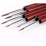 Pinceaux pour peinture acrylique, a l'huile et aquarelle