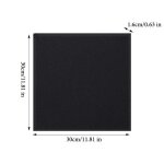 Planche a dessin toile noire, cadre a l'huile en bois, adapt a l'acrylique, la gouache, la pratique ...