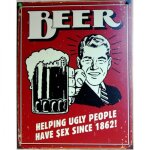 Plaque beer helping have sex tole deco bar diner cuisine pub