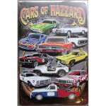 Plaque cars of hazzard 30x20cm tole deco fans serie sherif fais moi peur