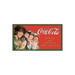 Plaque coca cola demoisellesstyle année 30 pub affiche tole Plaque coca cola demoisellesstyle année 30 pub affiche tole