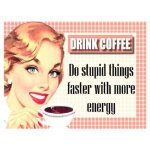 Plaque cuisine coffee ancien modele tole deco cuisine pub