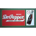 Plaque drink dr pepper rouge affiche tole deco bar diner usa Plaque drink dr pepper rouge affiche tole deco bar diner usa