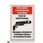 Plaque m�tal d�corative murale