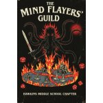 Plaque m�tal vintage the mind flayers guild 30x20cm