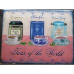 Plaque salon de th� deco tole pub affiche metal cuisine bar