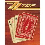 Plaque zztop jeux de carte 41x32 cm tole du groupe de rock texan Plaque zztop jeux de carte 41x32 cm tole du groupe de rock texan