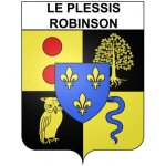 Le plessis - robinson 92 ville stickers blason autocollant adh�sif - taille : 4 cm