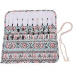 Pliable trousse pour pinceaux peinture, toile organiseurs pour pinceaux acrylique, aquarelle, gouache ...