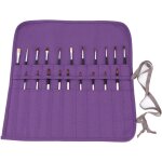 Pliable trousse pour pinceaux peinture, toile organiseurs pour pinceaux acrylique, aquarelle, gouache ...