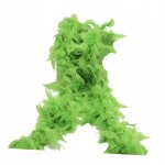 Plumes accessoires de costume décoration de fête carnaval echarpe vert clair Plumes accessoires de costume décoration de fête carnaval echarpe vert clair