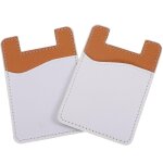 Pochette arri�re pour carte de t�l�phone - porte - cartes adh�sif pour carte d'identit�, carte de cr�dit ...