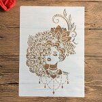 Pochoirs en forme de crâne, format a4, 29x21cm, pour peinture murale, scrapbooking, coloriage, gaufrage, ... Pochoirs en forme de crâne, format a4, 29x21cm, pour peinture murale, scrapbooking, coloriage, gaufrage, ...