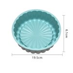 Pochoir a g�teau rond en silicone en forme de p�tale design cake flan cake moules a g�teau pour la cuisson ...