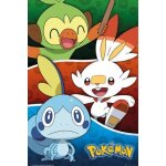 Pokemon - galar starters - 61x91, 5cm - affiche / poster envoi en tube Pokemon - galar starters - 61x91, 5cm - affiche / poster envoi en tube