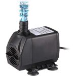 Pompe submersible, pompe aquarium 1500l / h multifonction aquarium poisson fontaine, pompes l'eau, pompes ...