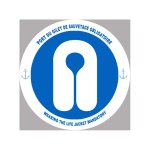 Port du gilet de sauvetage obligatoire - 10cm - sticker / autocollant Port du gilet de sauvetage obligatoire - 10cm - sticker / autocollant