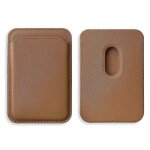 Porte - carte de cr�dit s�curis� de portefeuille de t�l�phone magn�tique compatible avec magsafe pour ...